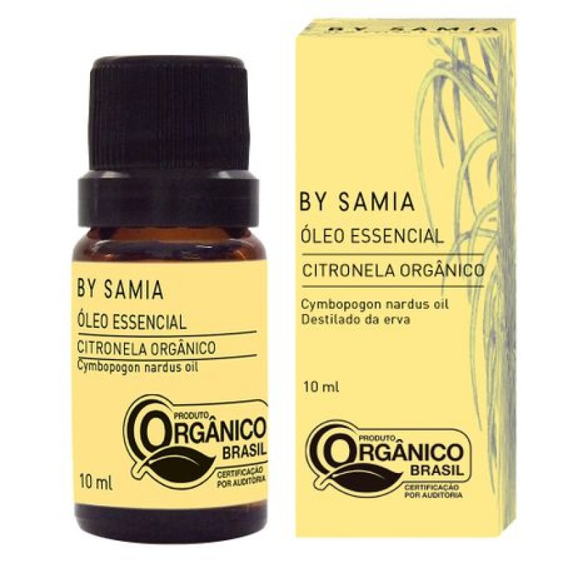 Óleo Essencial de Citronela Orgânico 10 ml